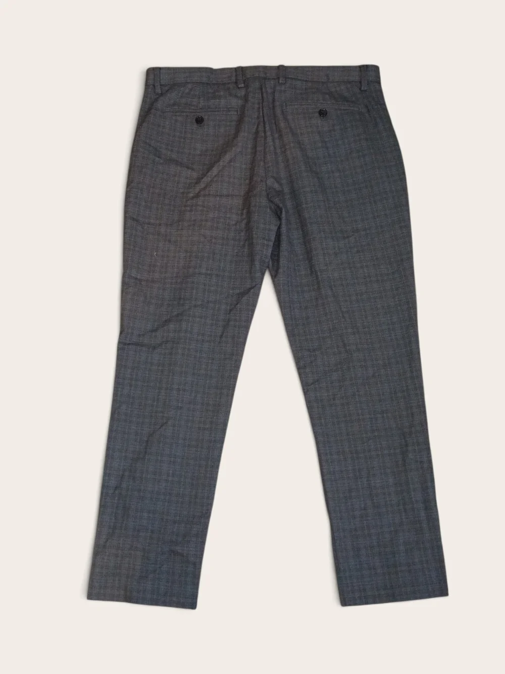 Banana Republic Gray Plaid Dress Pants